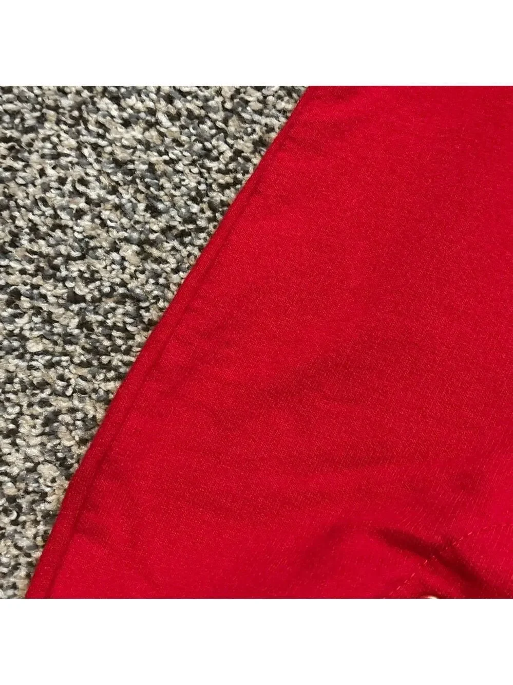 Carter's Red 'Little and Loved' Baby Footie One-piece size 9 months